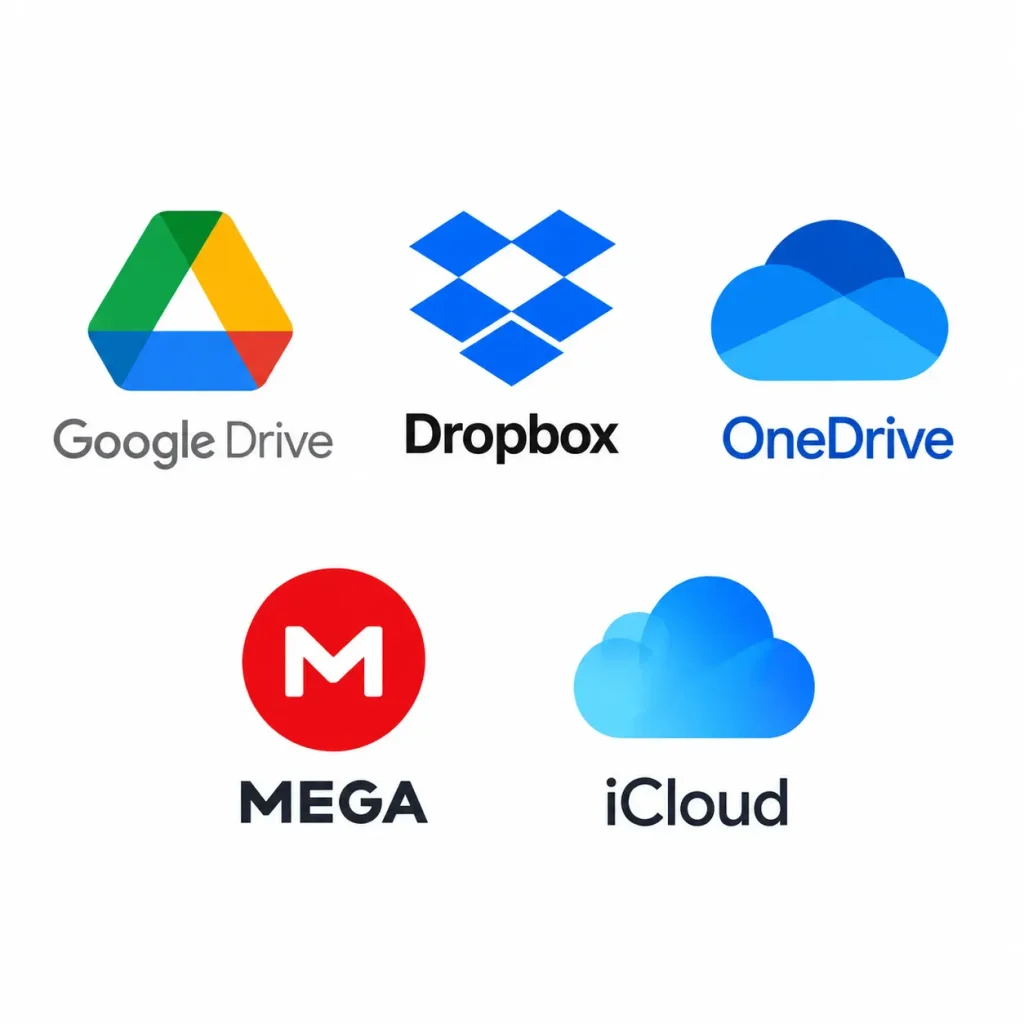 nuvens compatíveis com MidSpace
